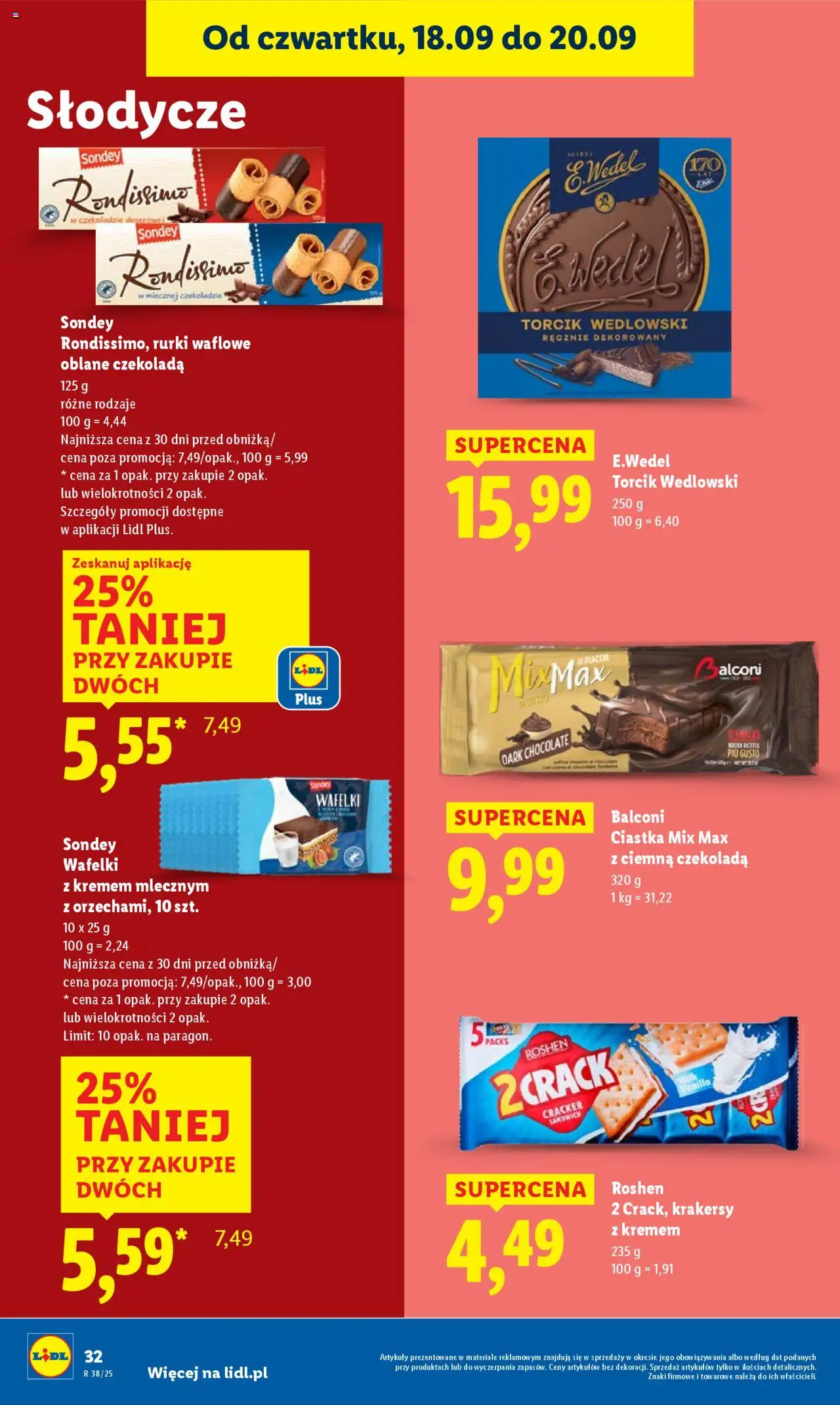 Lidl Gazetka od 18.09.2025 | Strona: 38