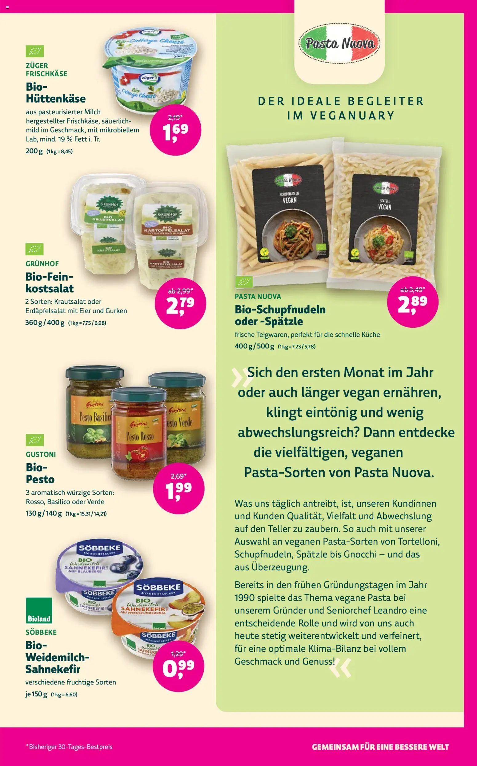 Denns BioMarkt Flugblatt gültig ab 14.01.2026 | Seite: 13 | Produkte: Socken, Regal, Butter, Duschgel