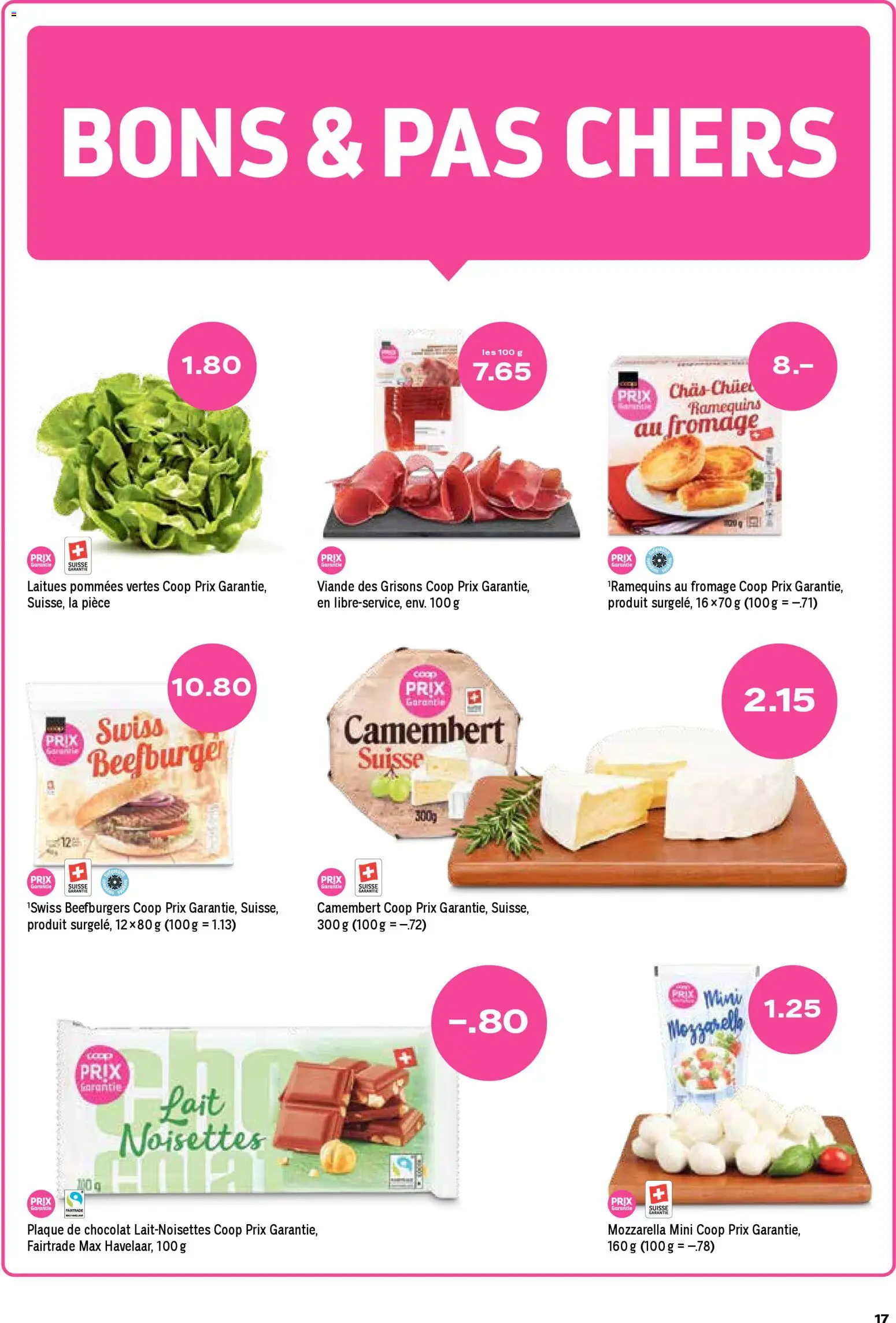 Coop aktionen FR – gültig ab 23.04.2026 | Seite: 17