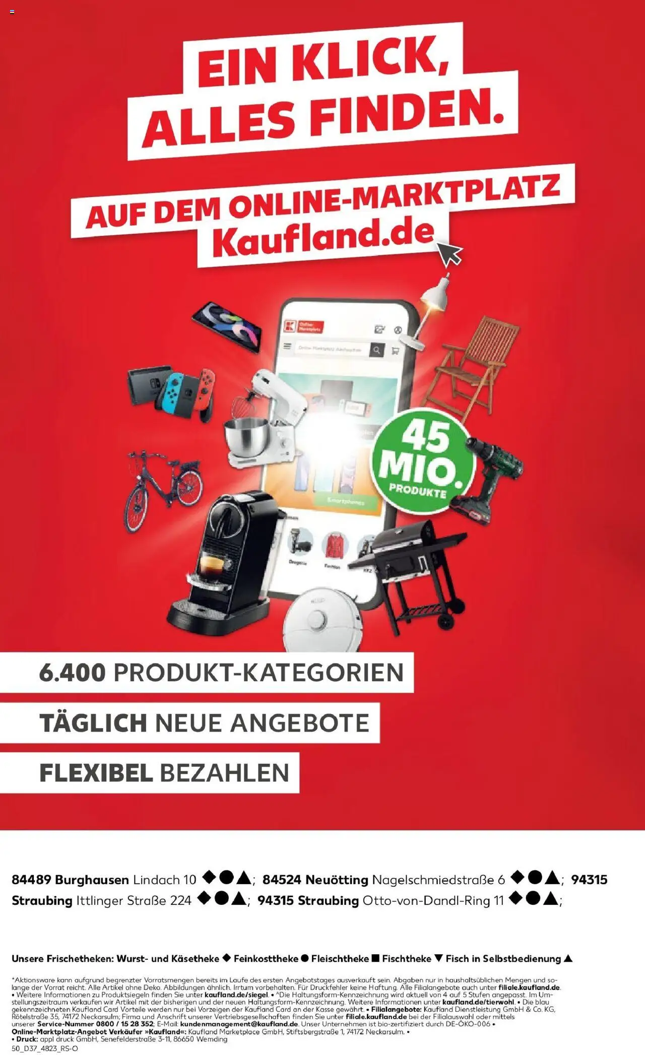 Kaufland prospekt Straubing	 – gültig ab 14.09.2025 | Seite: 50 | Produkte: Grill, Wurst, Smartphone