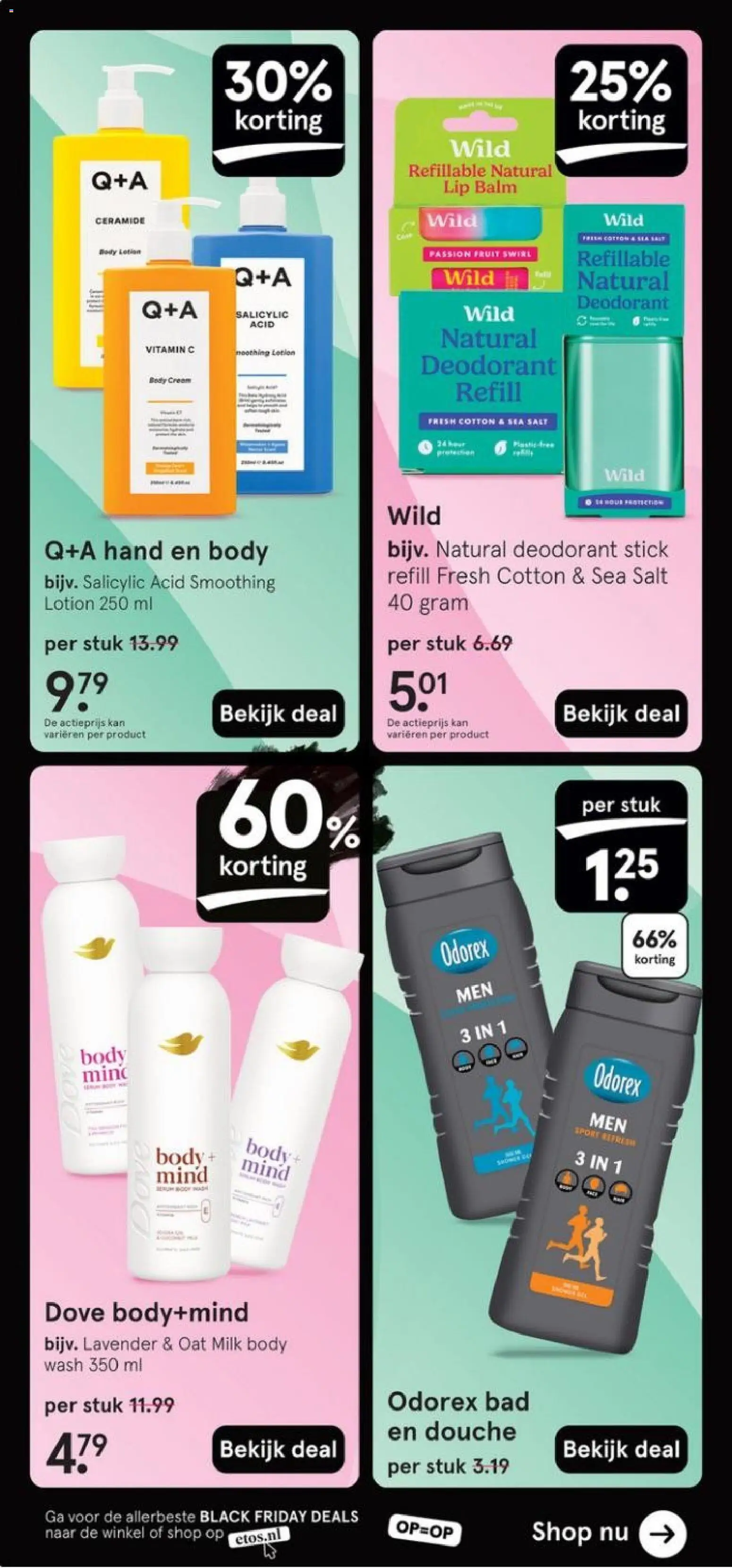 {H1} | Pagina: 14 | Producten: Deodorant, Kan, Bad, Douche