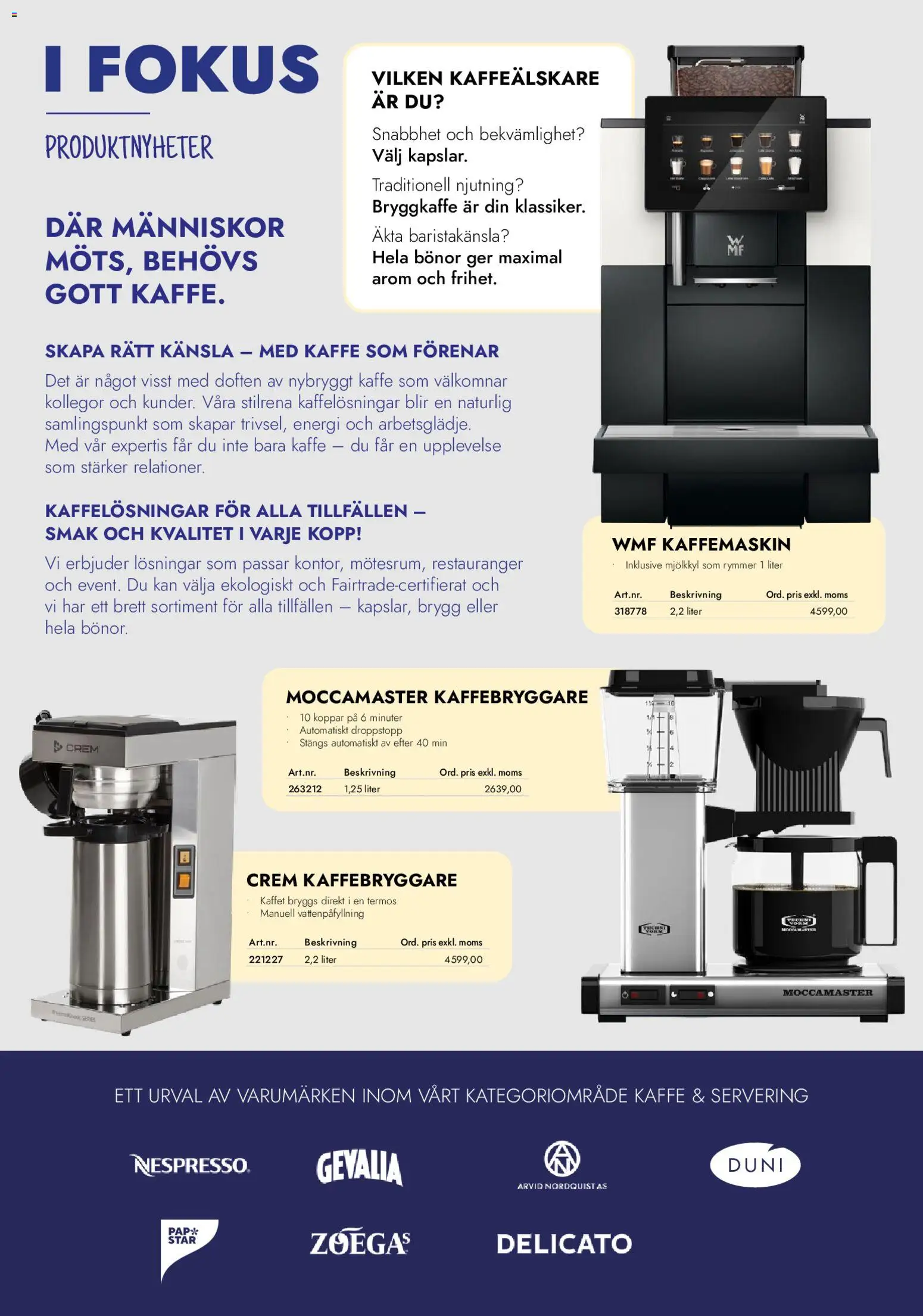 Lyreco reklamblad aktuell från 12.01.2026 | Sida: 27 | Produkter: Kaffebryggare, Kaffe, Termos, Bönor