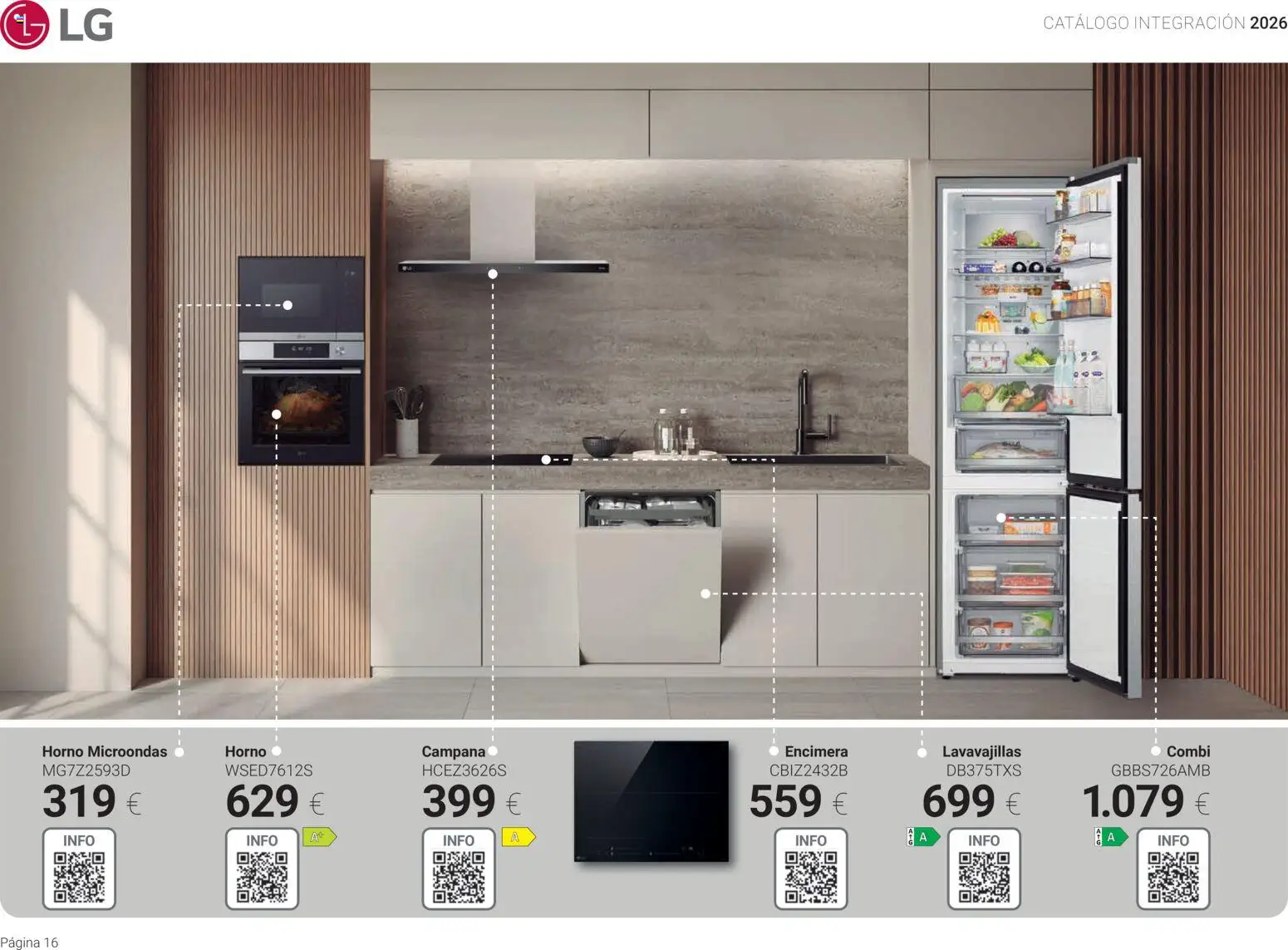 Milar folleto │ válido desde el 01.04.2026 | Página: 16 | Productos: Horno, Horno microondas, Lavavajillas, Combi