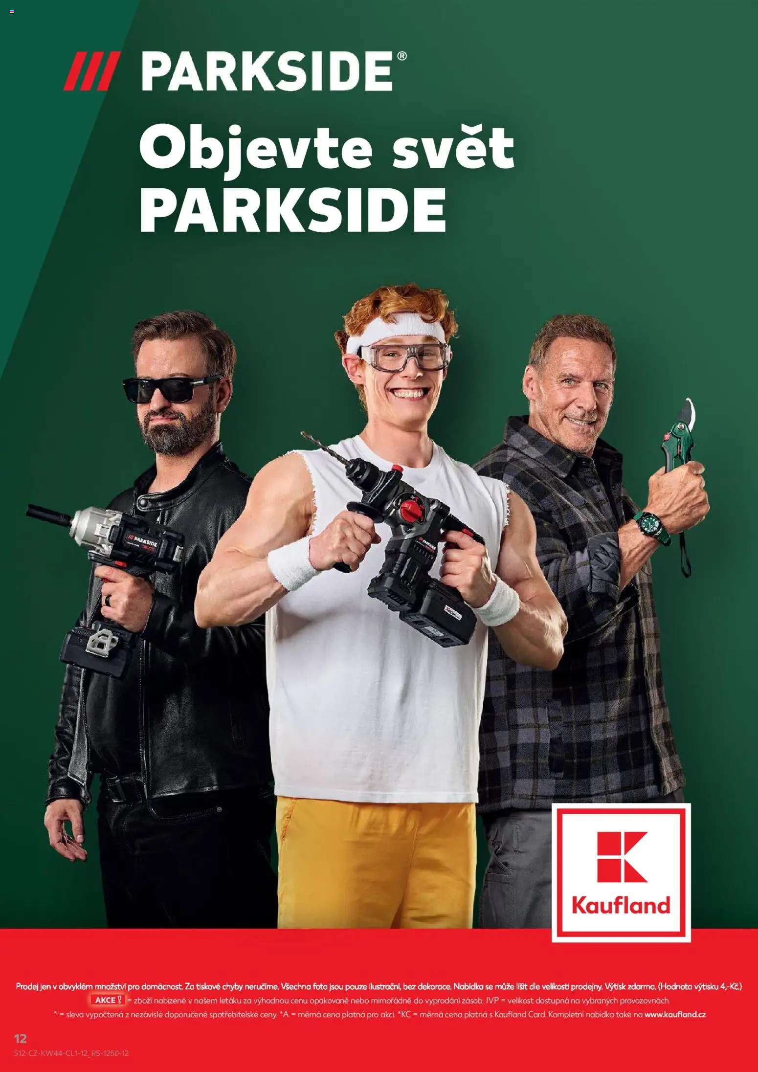 Kaufland leták - Kolín od 29.10.2025 | Strana: 12 | Produkty: Parkside
