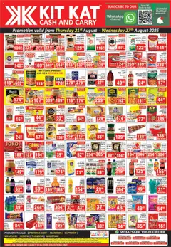 Preview of KIT KAT Cash & Carry specials valid from 21.08.2025