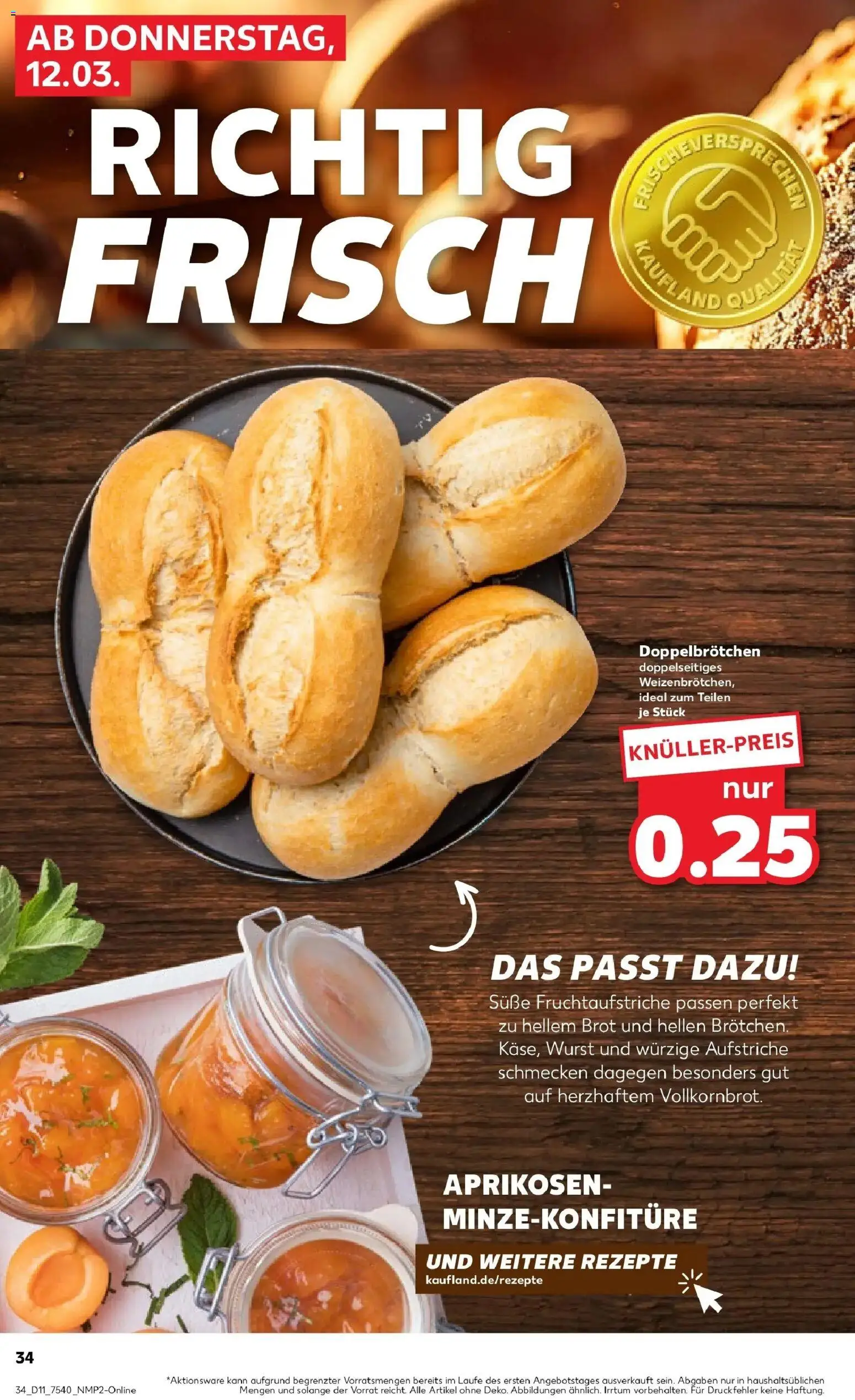 Kaufland Prospekt Bentwisch	 – gültig ab 09.03.2026 | Seite: 46 | Produkte: Wurst, Brot