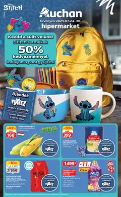 Auchan Akciós újság - amely érvényes a következő dátumtól: 24.07.2025
