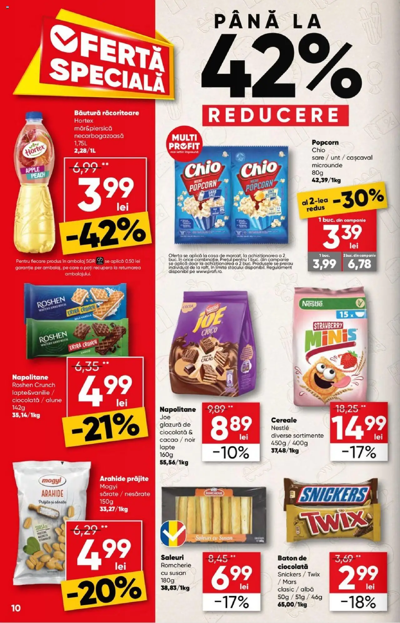 Catalog Profi  – valabil de la 06.08.2025 | Pagină: 10 | Produse: Arahide, Cereale, Cacao, Sare