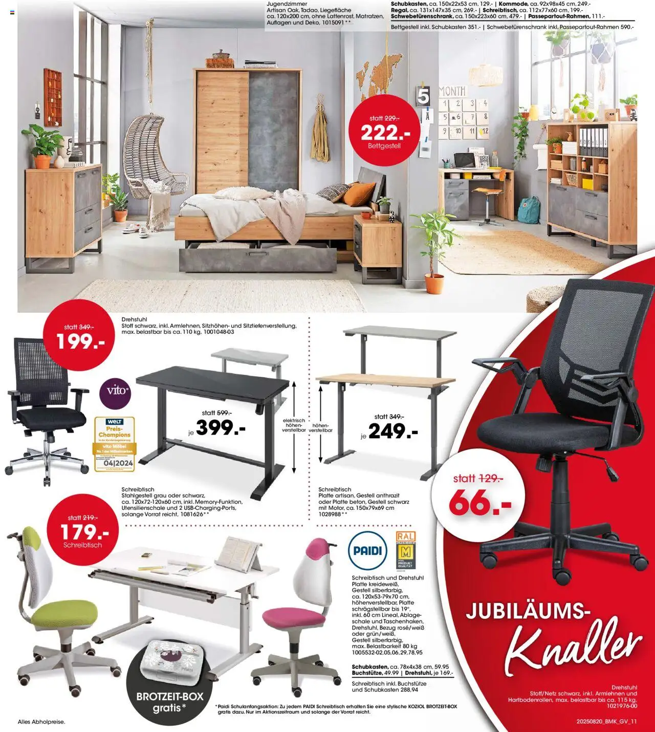 Möbel Martin Prospekt 	 - gültig ab dem 20.08.2025 | Seite: 11 | Produkte: Schwebetürenschrank