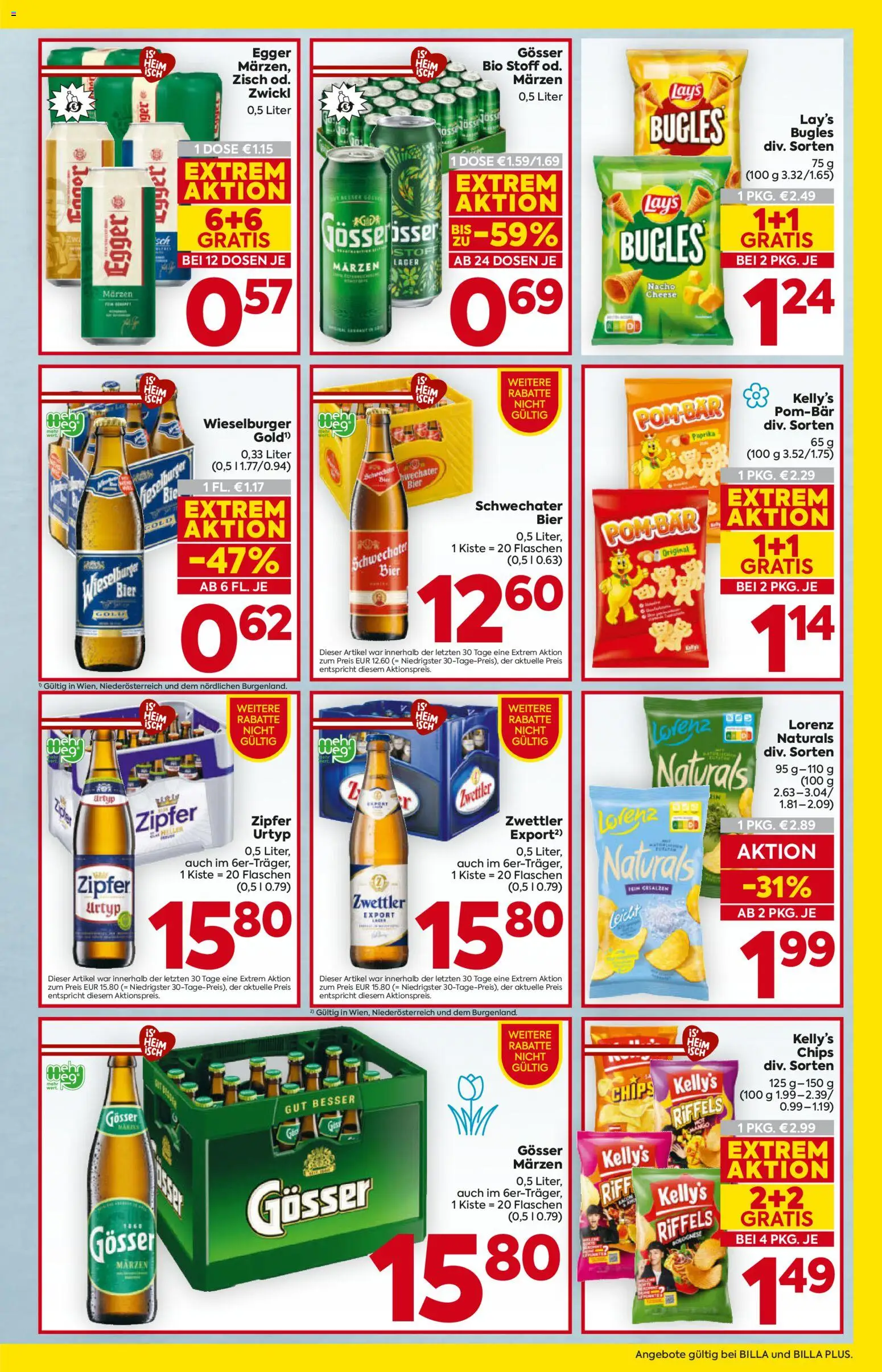 Billa Flugblatt - Niederösterreich gültig ab 26.02.2026 | Seite: 13 | Produkte: Chips, Bier