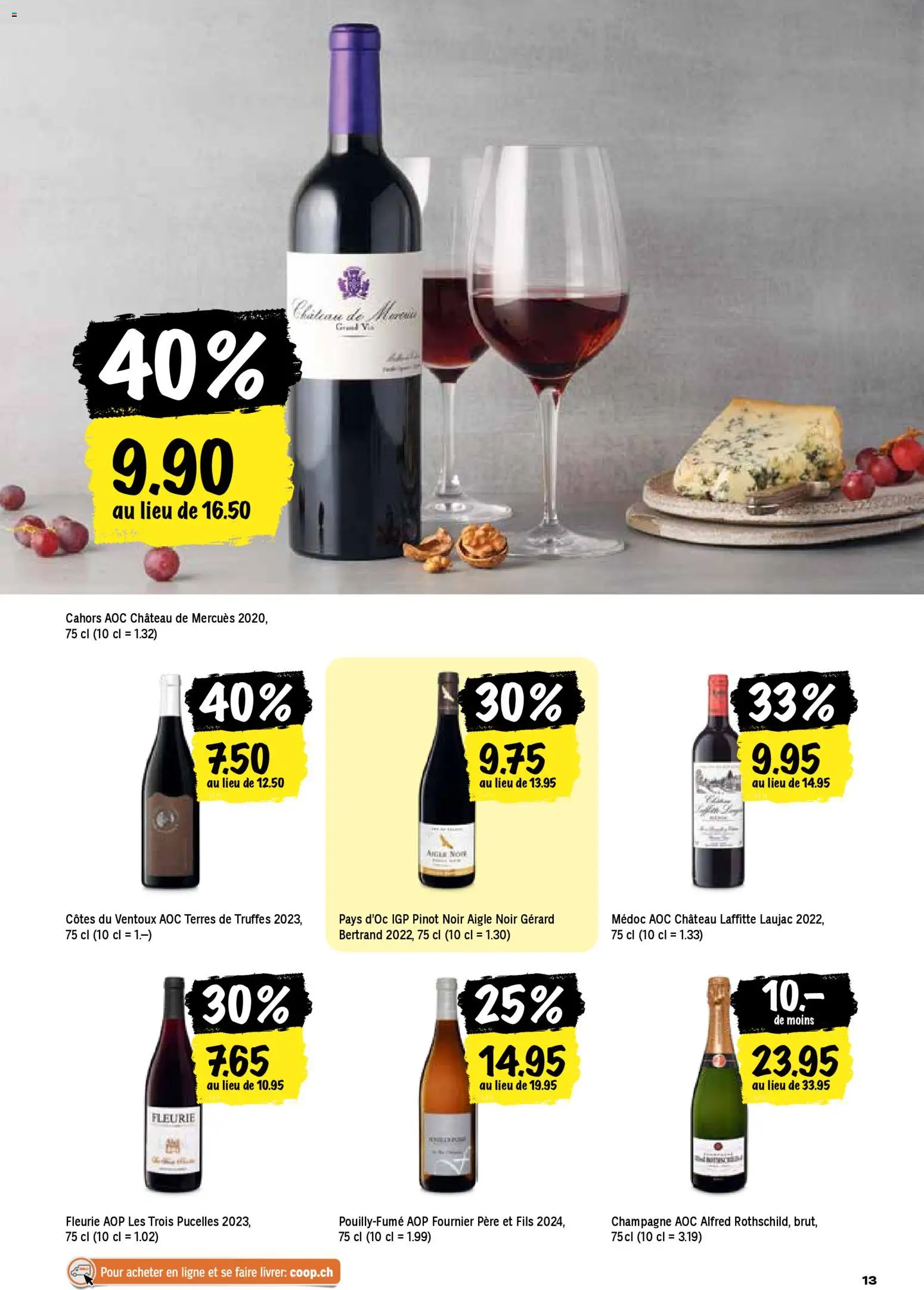 Coop - Les actions de la semaine – gültig ab 22.01.2026 | Seite: 13