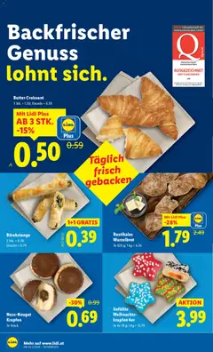Lidl Flugblatt ab 04.12.2025 gültig | Seite: 10 | Produkte: Butter, Brot