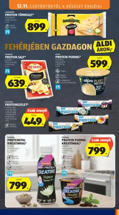 LEERDAMMER PROTEIN TÖMBSAJT*, 150 g/darab - amely érvényes a következő dátumtól: 11.12.2025 | Oldal: 21