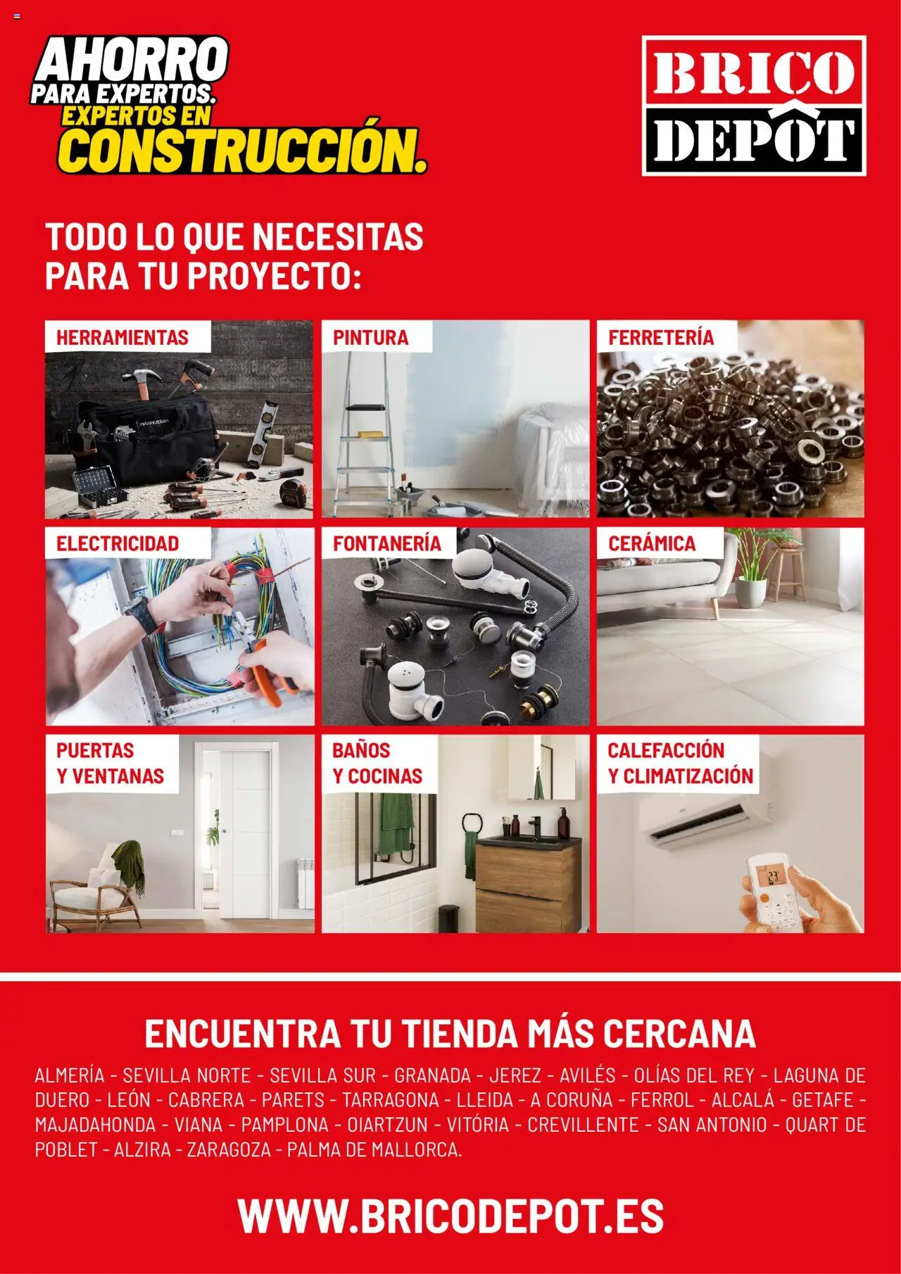 Brico Depôt Catálogo Construcción │ válido desde el 01.04.2025 | Página: 34