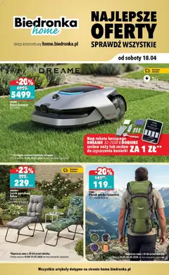Pogląd oferty "Biedronka gazetka - Home" - ważna od 18.04.2026