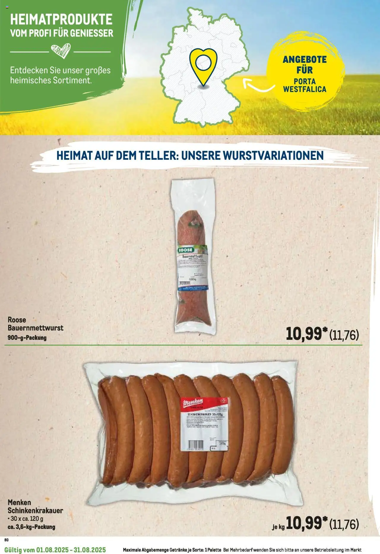 Metro Regionaler Flyer - gültig ab dem 01.08.2025 | Seite: 44