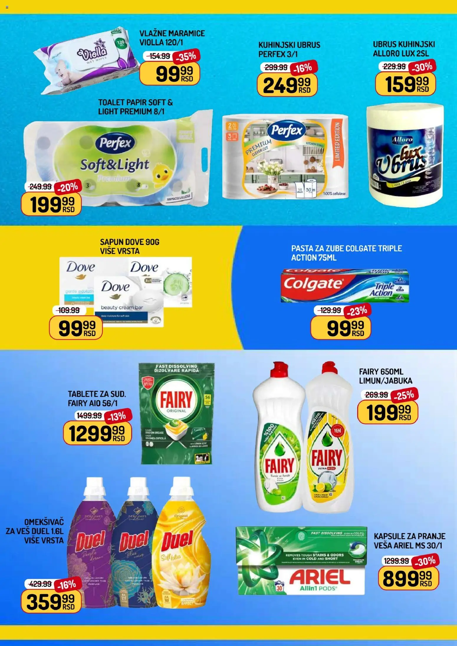 Aman katalog - važi od 24.04.2026 | Strana: 21 | Proizvode: Toalet papir, Kapsule, Dove, Pasta za zube