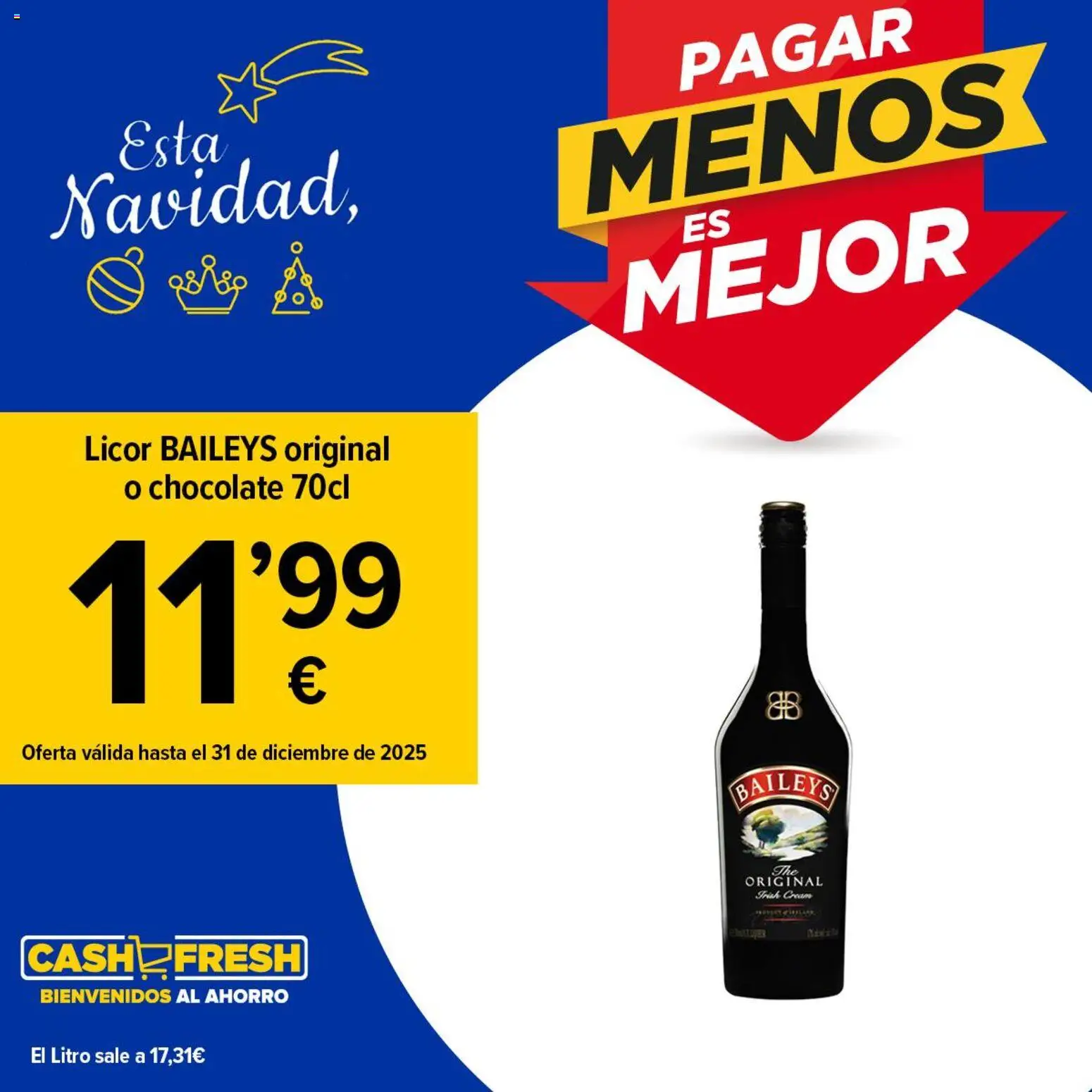Cash Fresh folleto │ válido desde el 22.12.2025 | Página: 4 | Productos: Licor, Chocolate