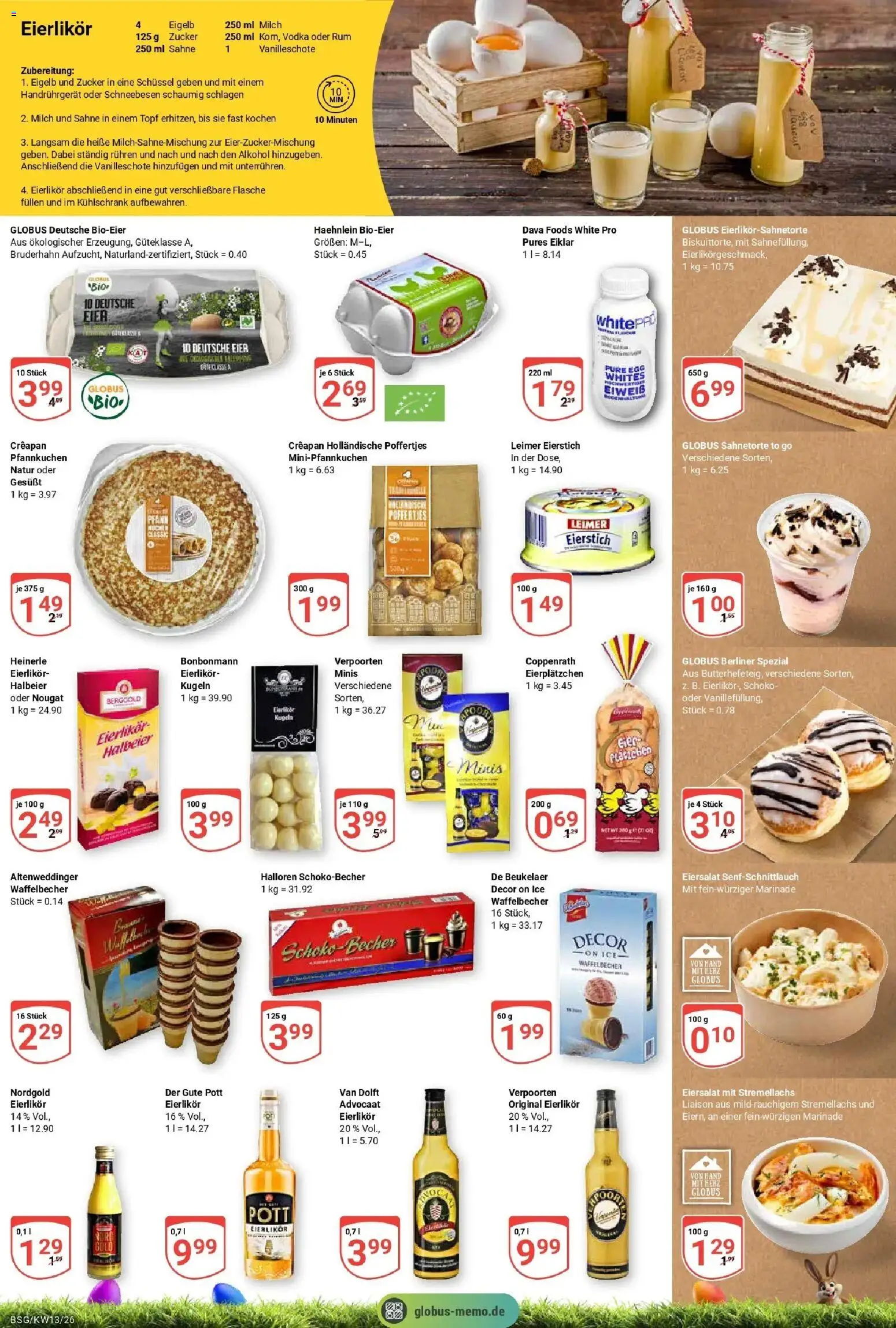 Globus prospekt Braunschweig	 – gültig ab 23.03.2026 | Seite: 16 | Produkte: Rum, Kühlschrank, Pfannkuchen, Zucker