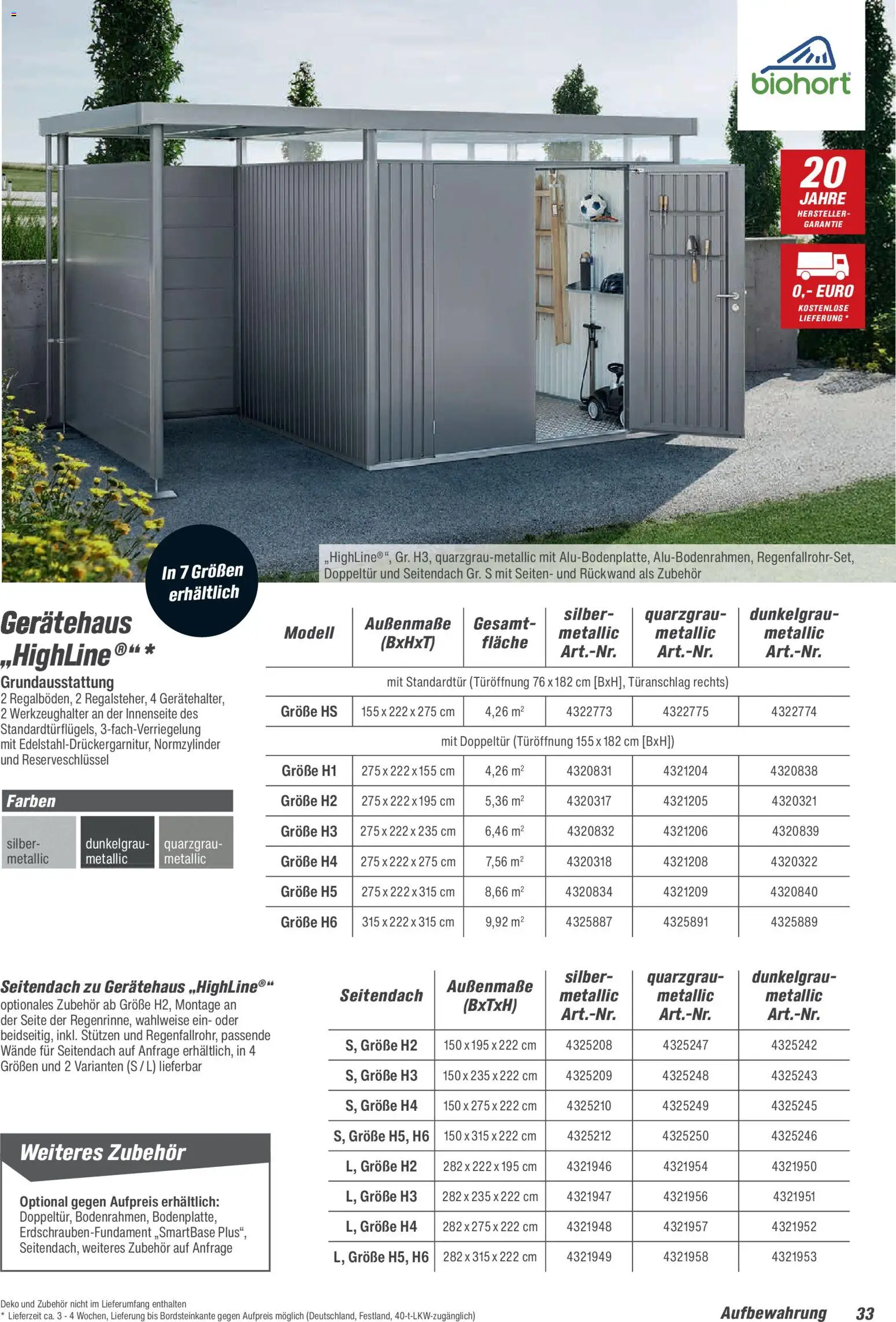 Toom Baumarkt Gartenhäuser & Carports 2026 – gültig ab 20.02.2026 | Seite: 33
