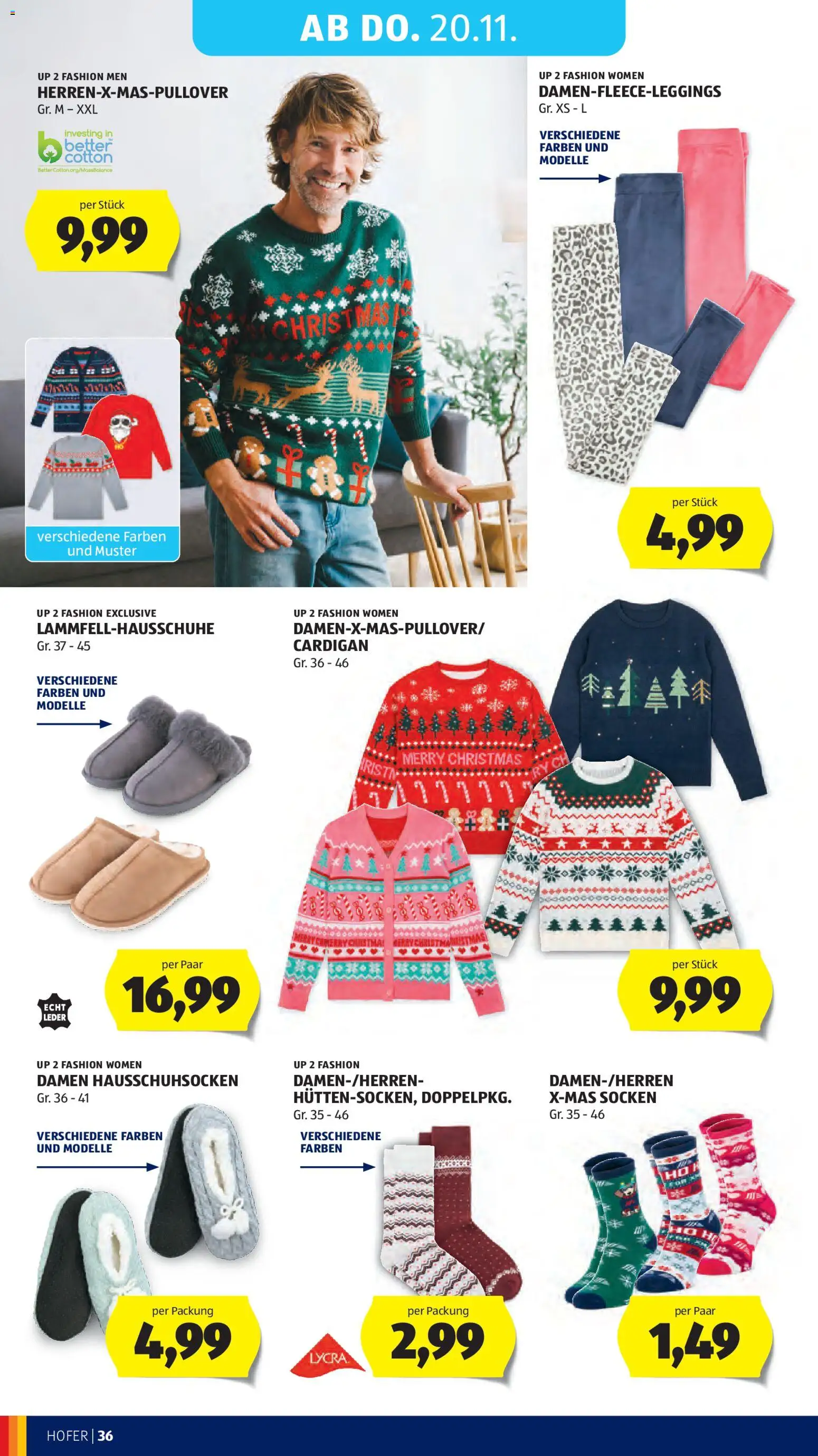 Hofer - Black Friday gültig ab 14.11.2025 | Seite: 44 | Produkte: Socken