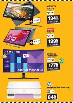 Electro Depot folder / publicité - Voorbeeld van een folder van Electro Depot, geldig van 29.09.2025 | Pagina: 13 | Producten: Monitor, Pc, Pen