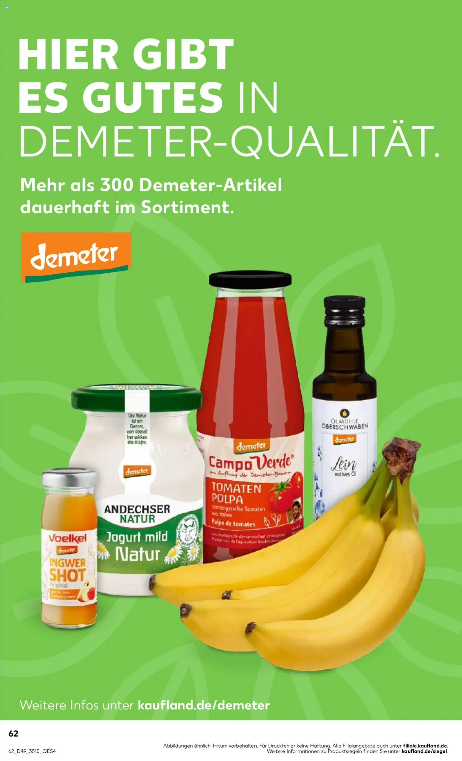 Kaufland prospekt Zeitz	 – gültig ab 04.12.2025 | Seite: 62 | Produkte: Öl, Tomaten