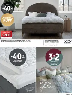 Forhåndsvisning av Bohus kundeavis gyldig fra 09.02.2026 | Side: 19 | Produkter: Overmadrass, Kontinentalseng, Seng, Sengegavl