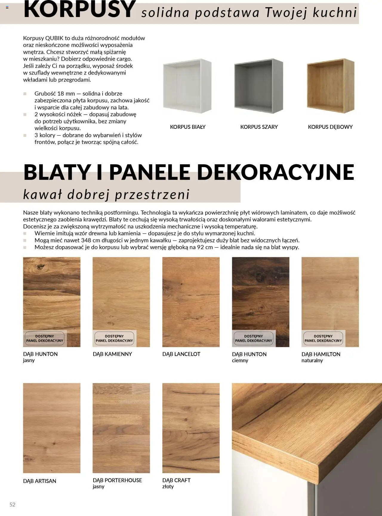 Salony Agata Gazetka - Kuchnie Qubik od 21.03.2025 | Strona: 52