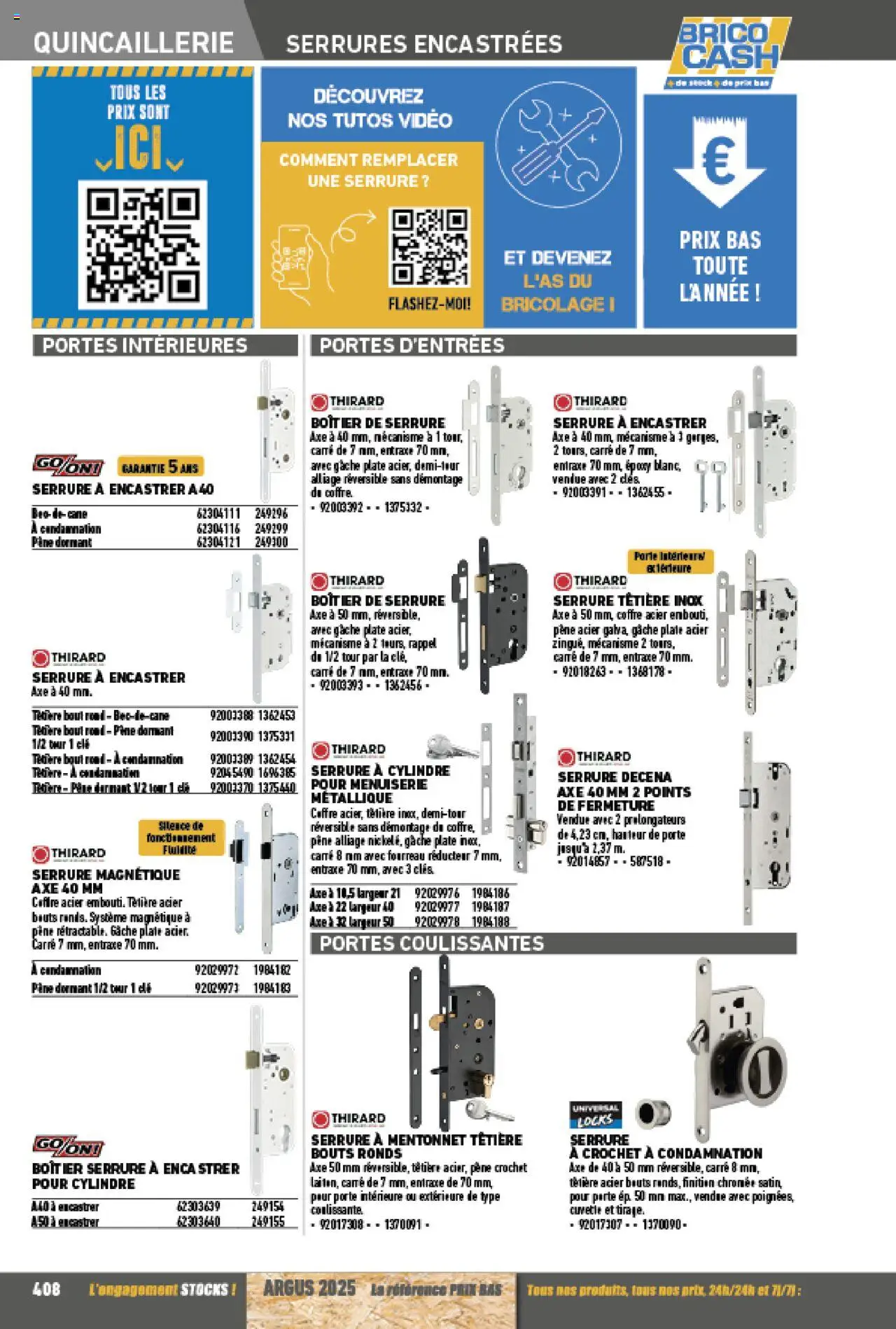 {H1} | Page: 408 | Produits: Vidéo, Porte, Portes