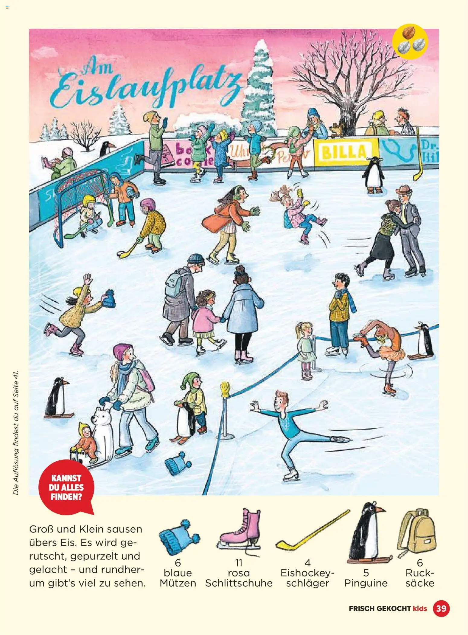 Billa  Frisch Gekocht Kids gültig ab 01.12.2025 | Seite: 39