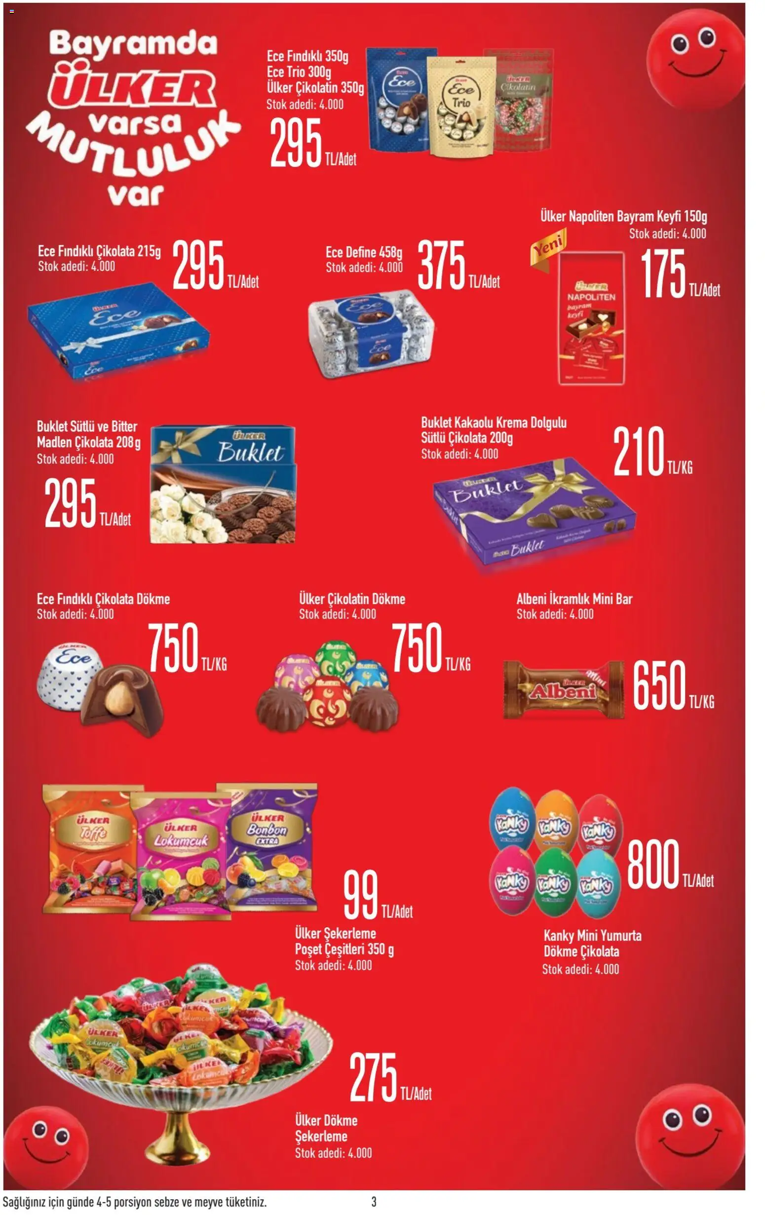 CarrefourSA Katalog - 09.03.2026 tarihinden itibaren geçerlidir | Sayfa: 3 | Ürünler: Yumurta, Çikolata, Krema, Meyve