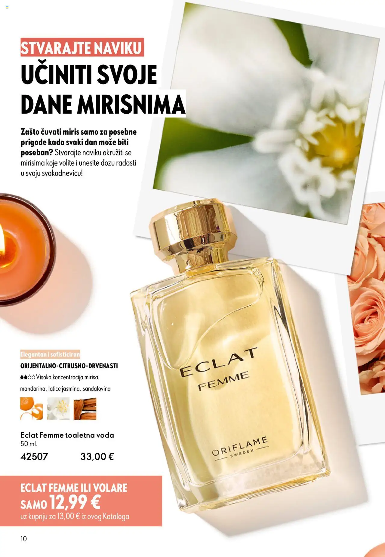 Oriflame katalog | vrijedi od 08.10.2025 | Stranica: 10 | Proizvodi: Miris, Voda