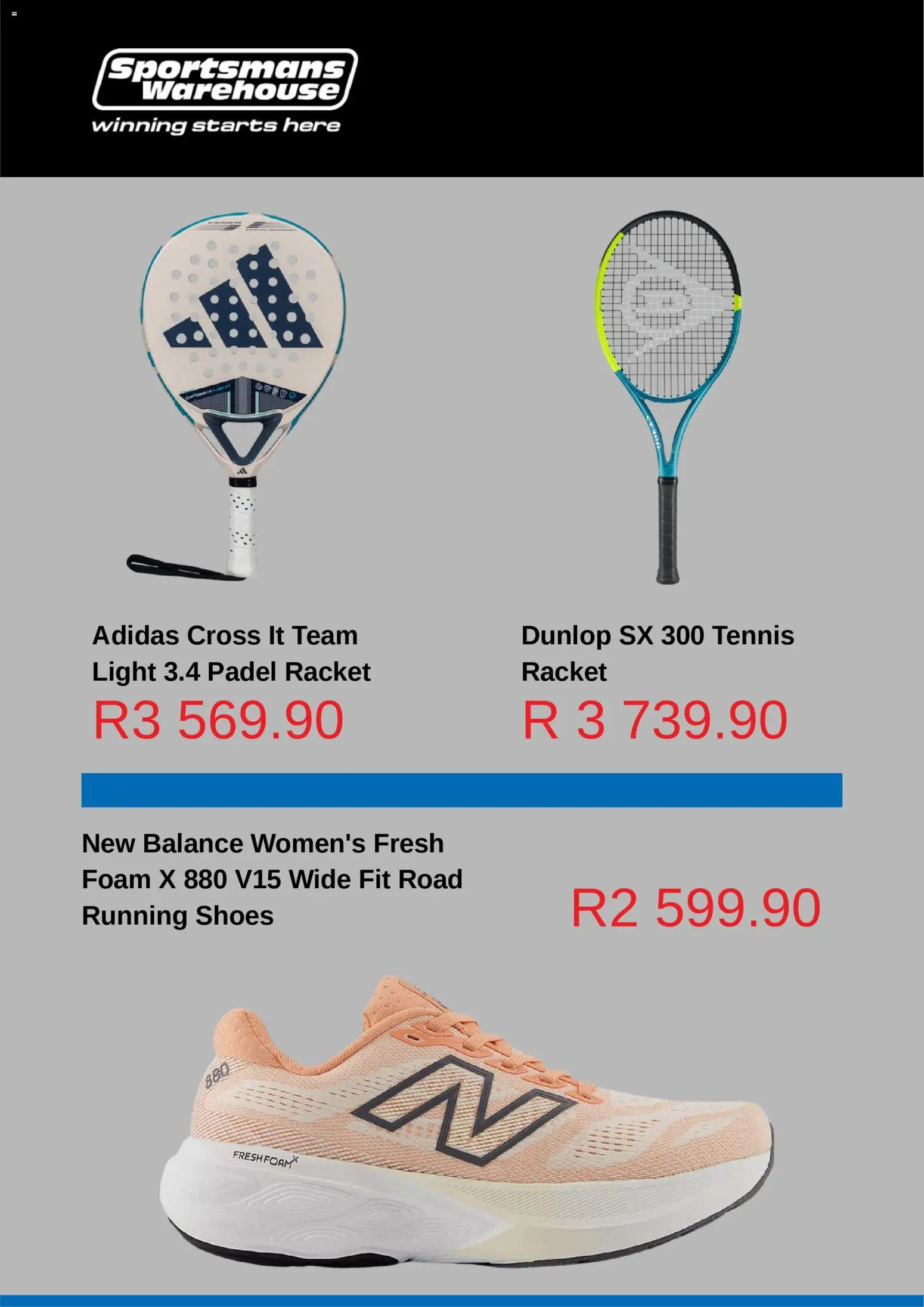 New Sportsmans Warehouse catalogue – valid from 18.11.2025 | Page: 6 | Products: Light, Foam