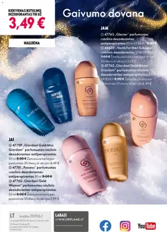 Oriflame leidinys galioja nuo 19.11.2025 | Puslapis: 180 | Prekių: Rutulinis dezodorantas, Dezodorantas, Antiperspirantas