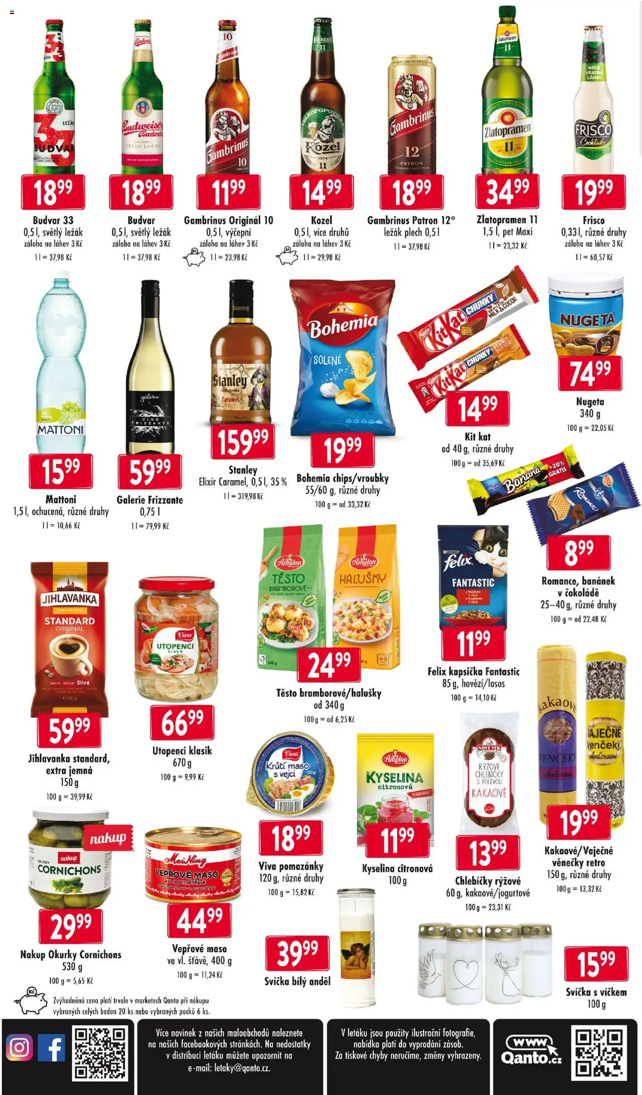 Astur & Qanto leták od 23.10.2025 | Strana: 4 | Produkty: Káva Standard, Zlatopramen 11, Halušky, Krůtí maso