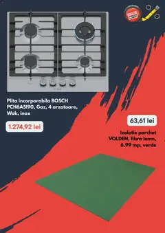Ofertele Brico Depot valabile de la 01.01.2026 | Pagină: 4 | Produse: Plită, Parchet