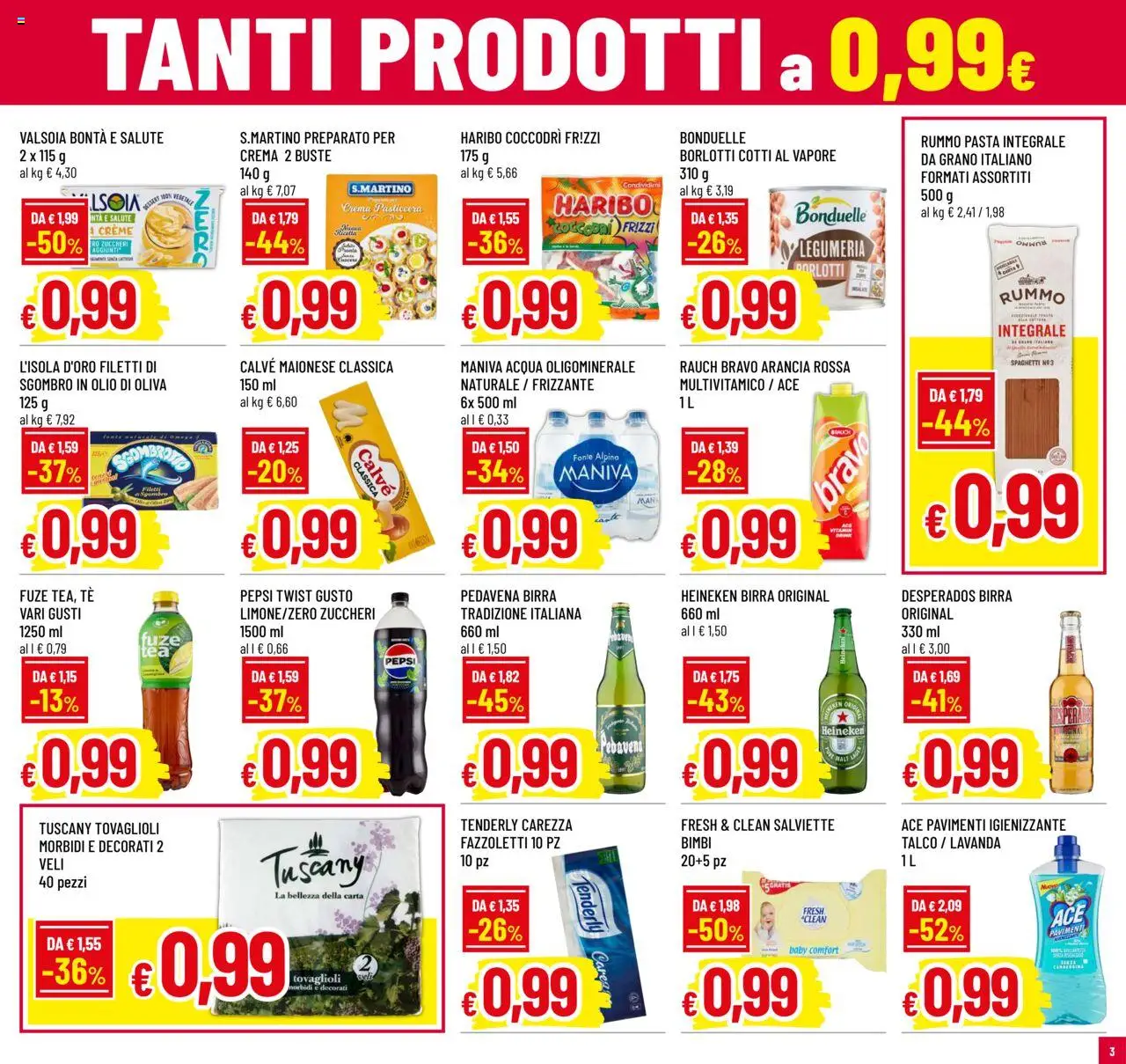 Volantino Galassia del 16.10.2025 | Pagina: 3 | Prodotti: Crema, Pasta, Lavanda, Olio di Oliva