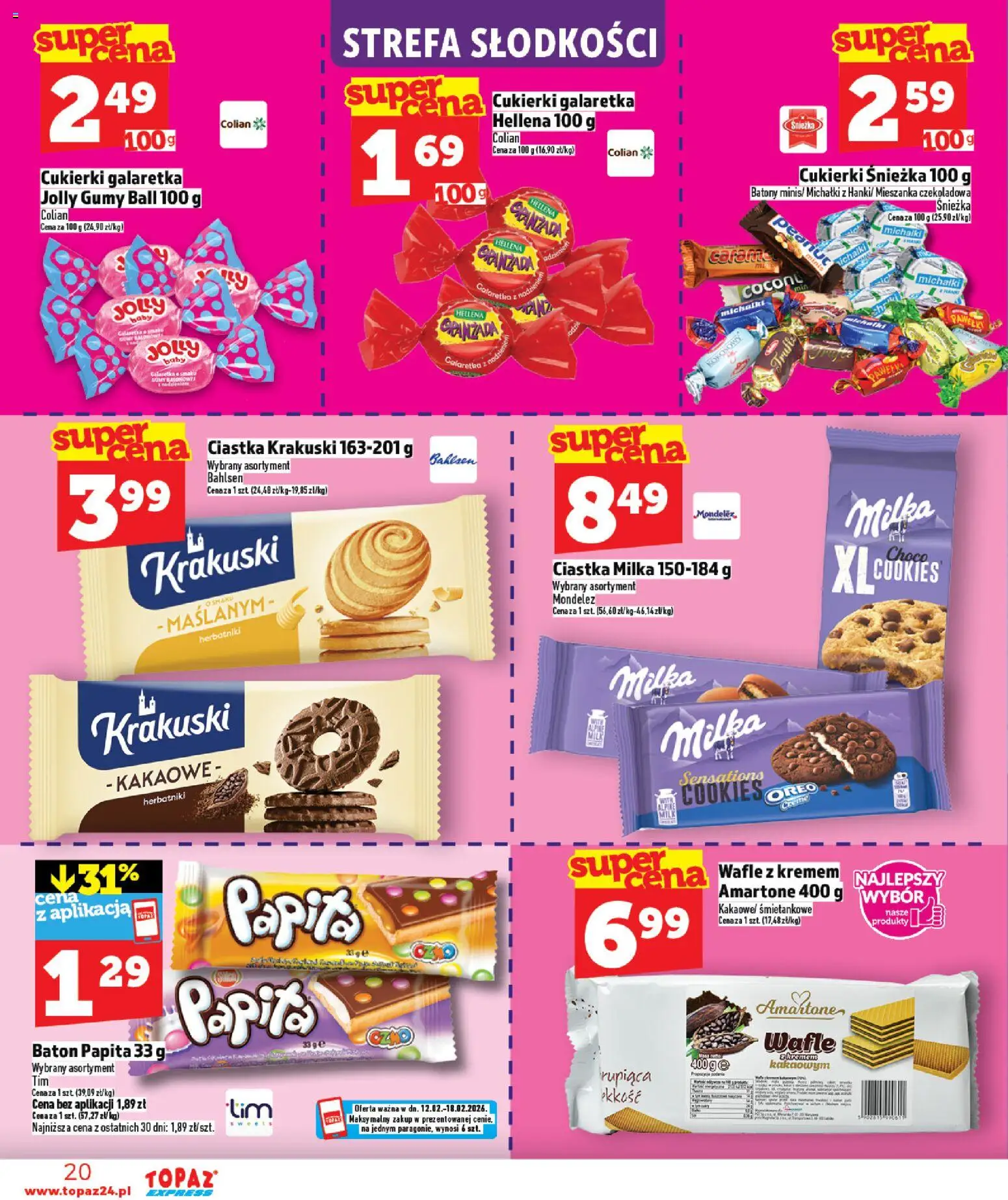 Topaz Gazetka - Express od 12.02.2026 | Strona: 20