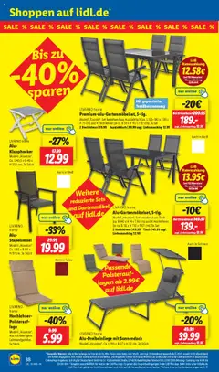 Lidl Prospekt 	 - gültig ab dem 11.08.2025 | Seite: 24 | Produkte: Tisch, Gartenmöbel, Bad, Telefon