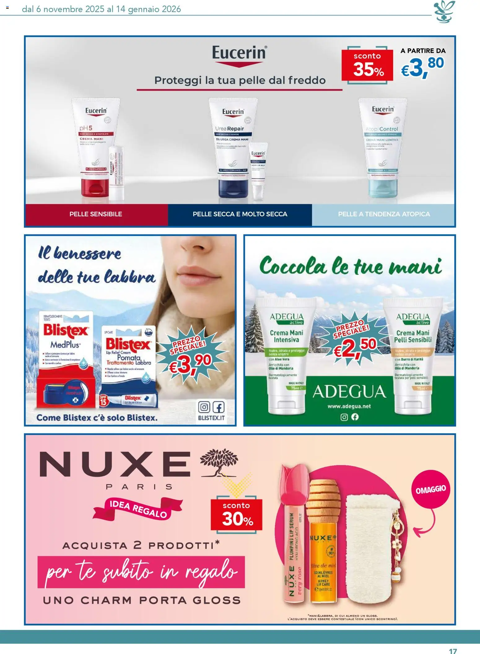 Volantino Migross del 06.11.2025 | Pagina: 17 | Prodotti: Tè, Olio, Burro, Aloe vera
