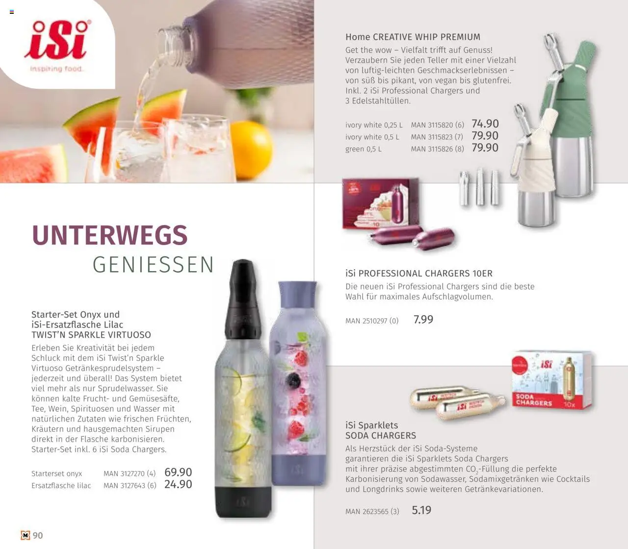 Müller Haushaltskatalog – gültig ab 03.10.2025 | Seite: 90 | Produkte: Wasser