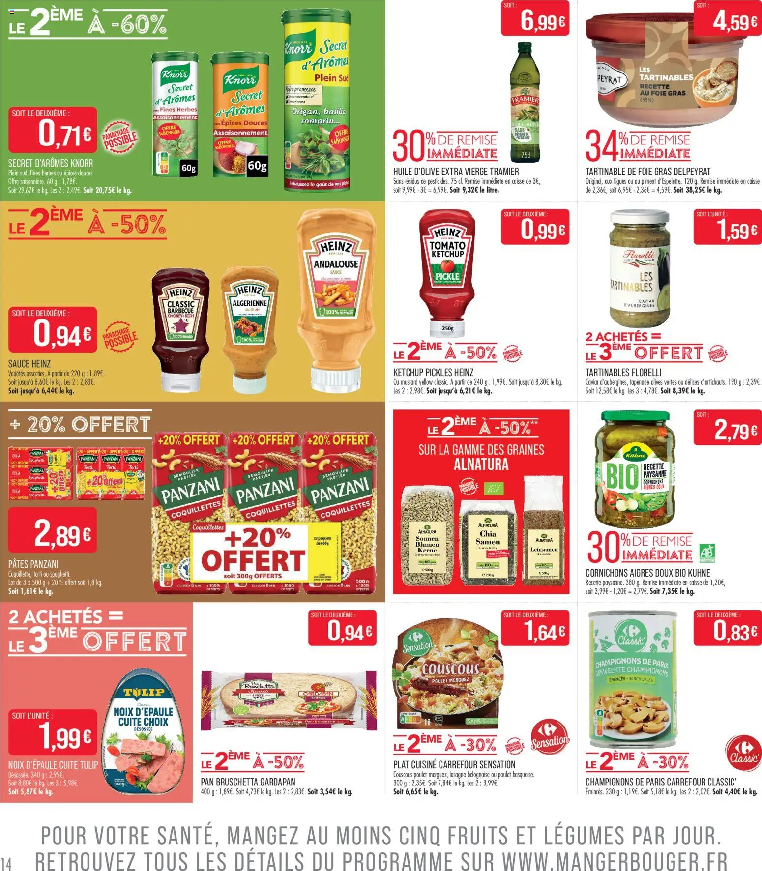 {H1} | Page: 14 | Produits: Huile D'olive, Spaghetti, Huile, Vin