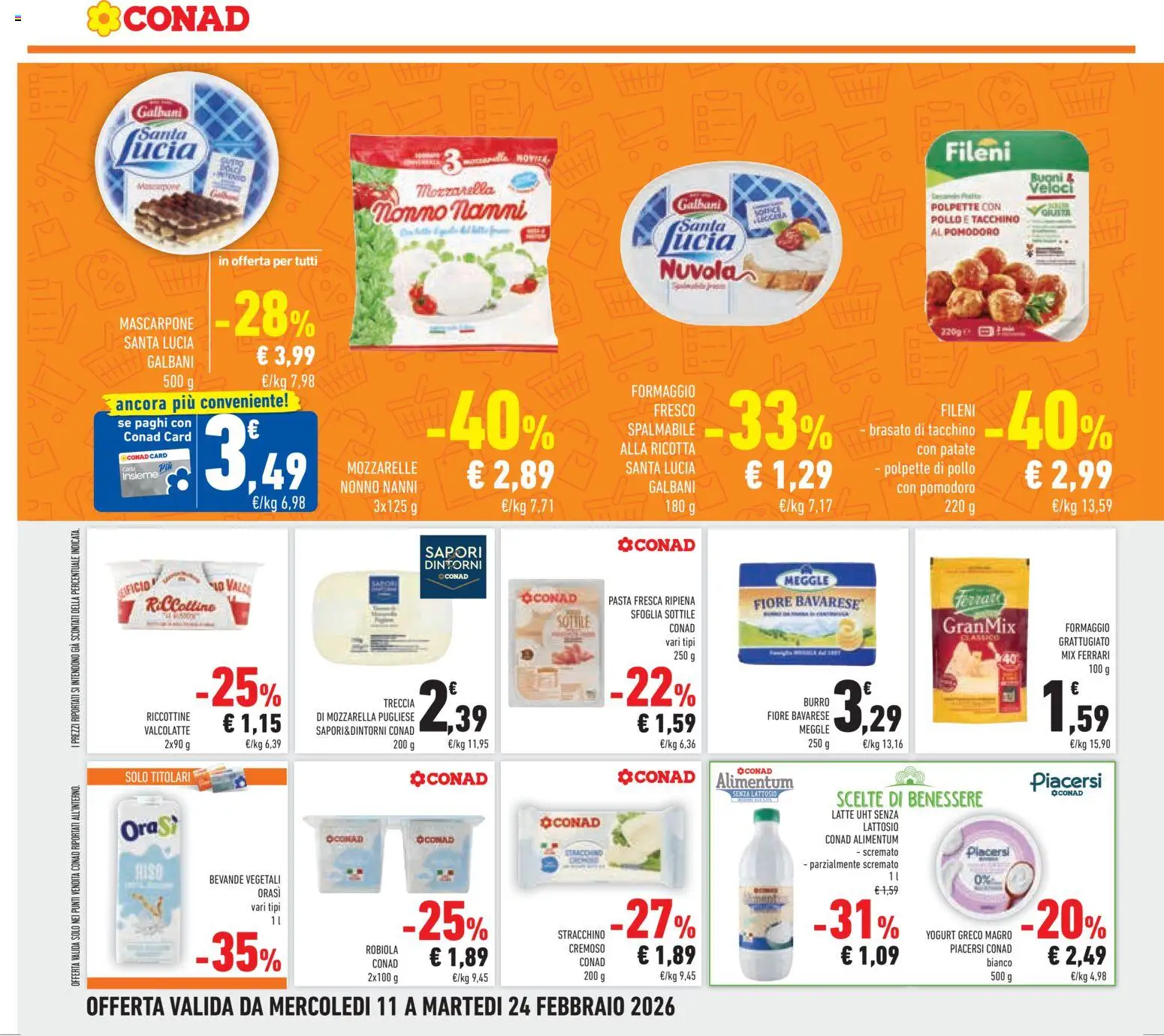 Volantino Conad del 11.02.2026 | Pagina: 20