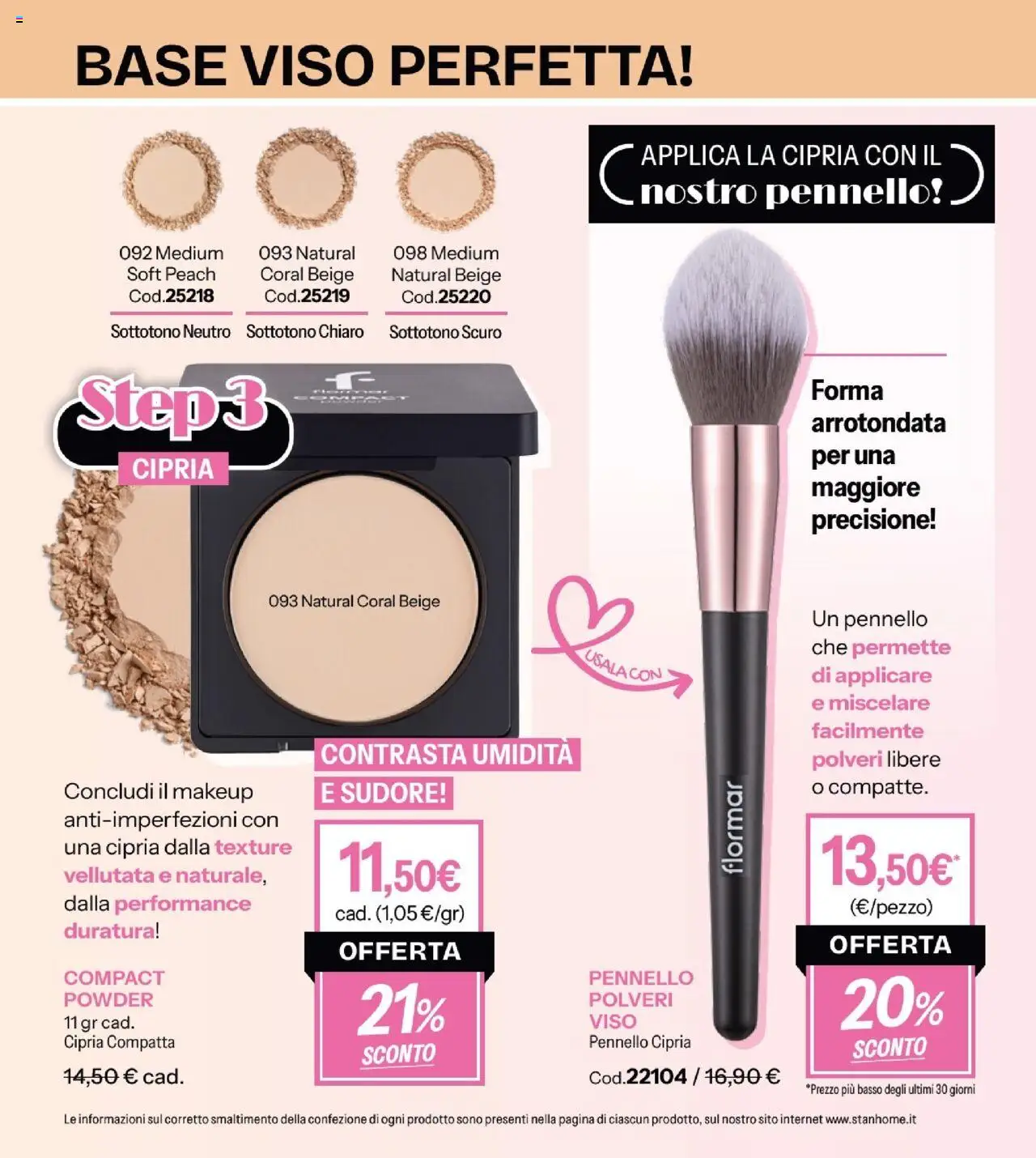 Volantino Stanhome del 30.09.2025 | Pagina: 95 | Prodotti: Pennello, Cipria