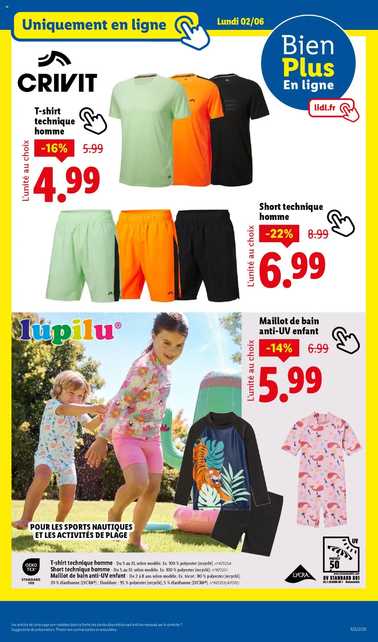  | Page: 51 | Produits: T-shirt, Shorts, Maillot de bain