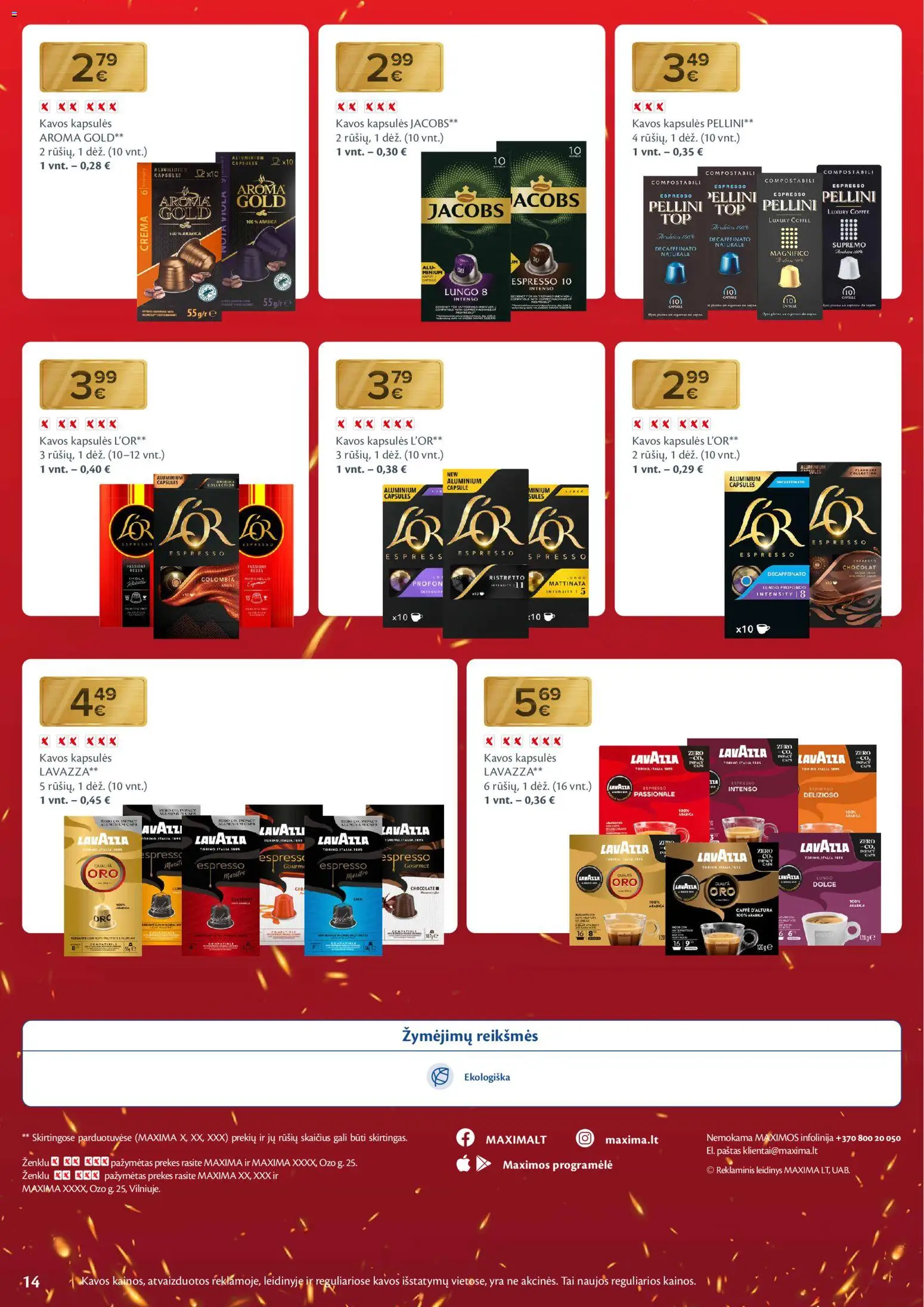 MAXIMA akcijos nuo 23.12.2025 | Puslapis: 14