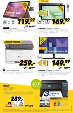 Medimax Prospekt 	 ab 09.01.2026 gültig | Seite: 3 | Produkte: Epson, Samsung, Wasser, Uhr