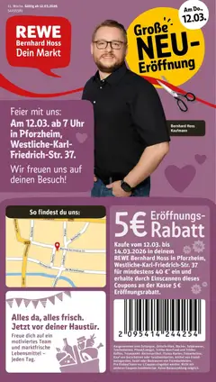 Rewe Prospekt Pforzheim	 ab 09.03.2026 gültig