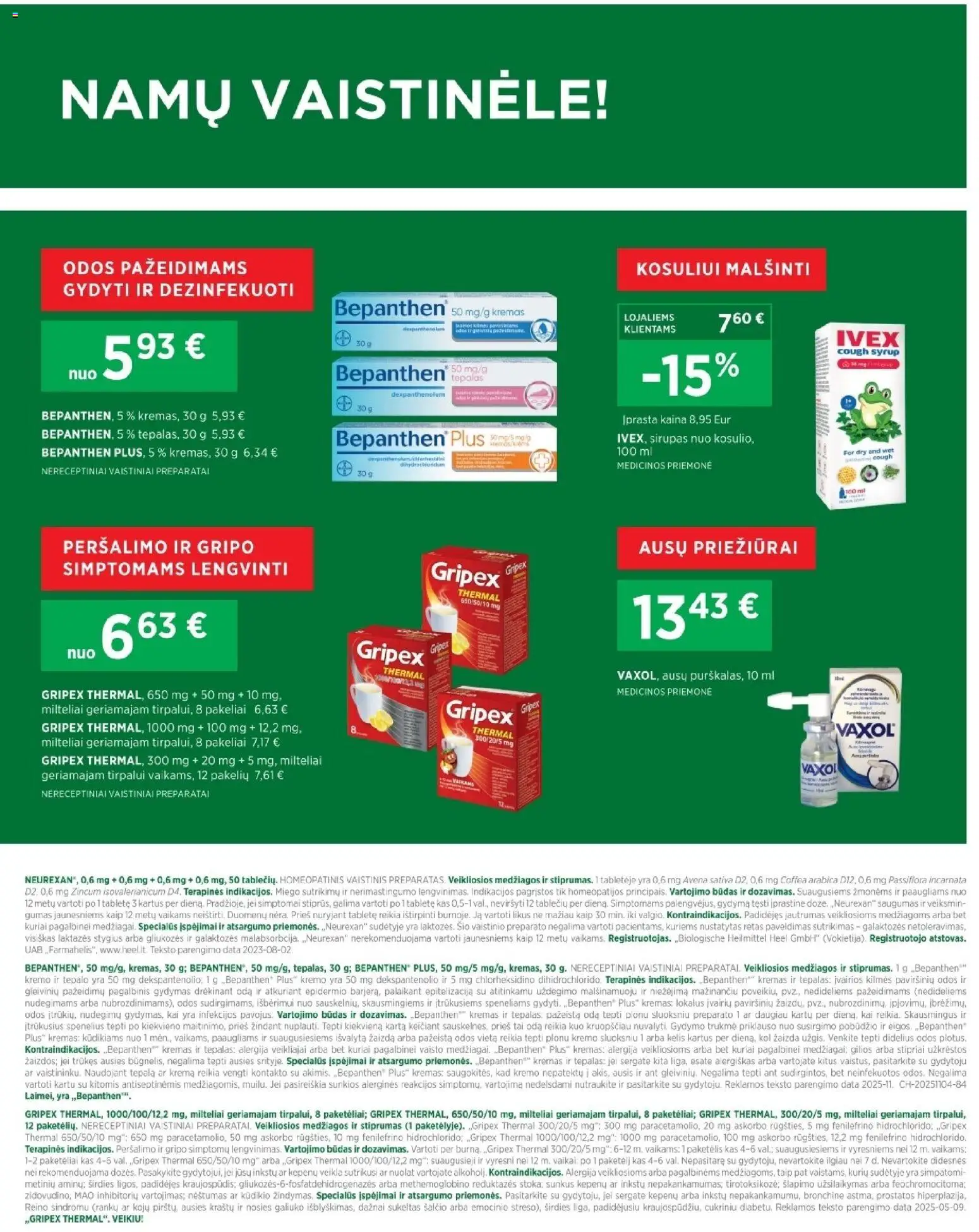 EUROVAISTINĖ akcijos nuo 31.01.2026 | Puslapis: 11 | Prekių: Kremas